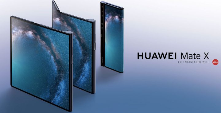 Huawei Mate X 5G foldable phone