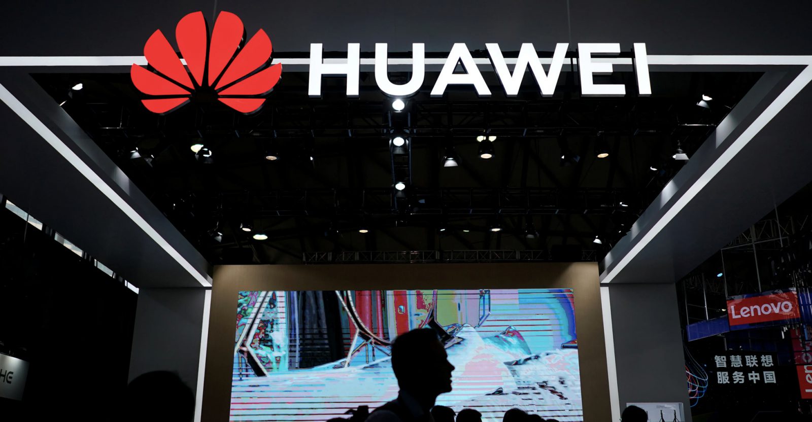 Huawei's booth at CES Asia