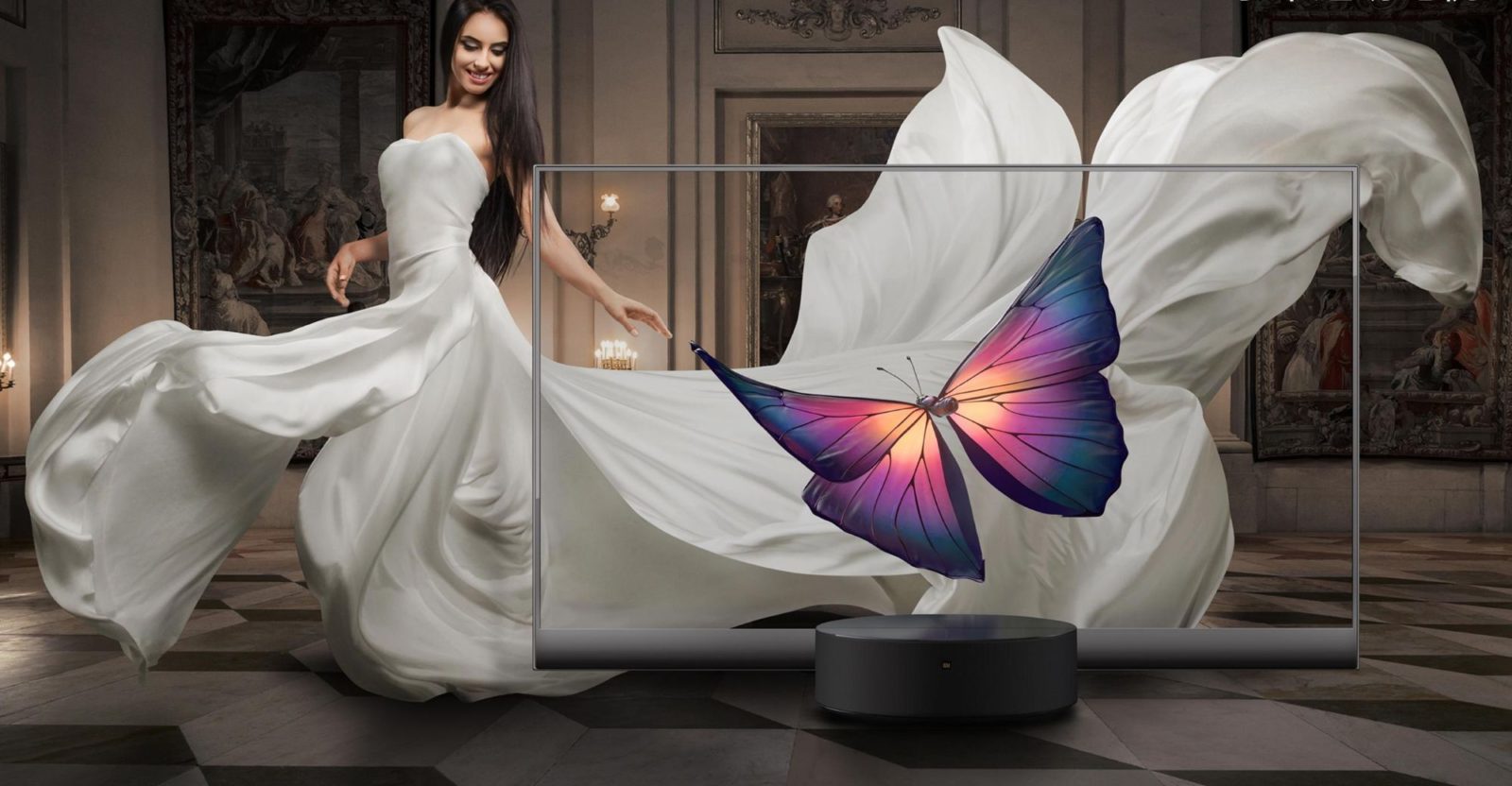 Xiaomi's transparent smart TV Mi TV LUX