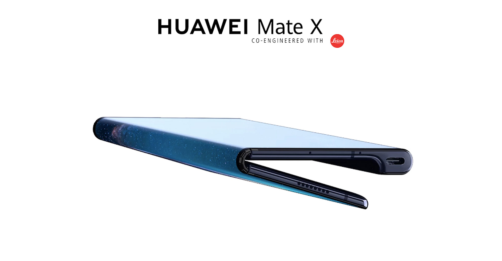 Huawei Mate X foldable phone