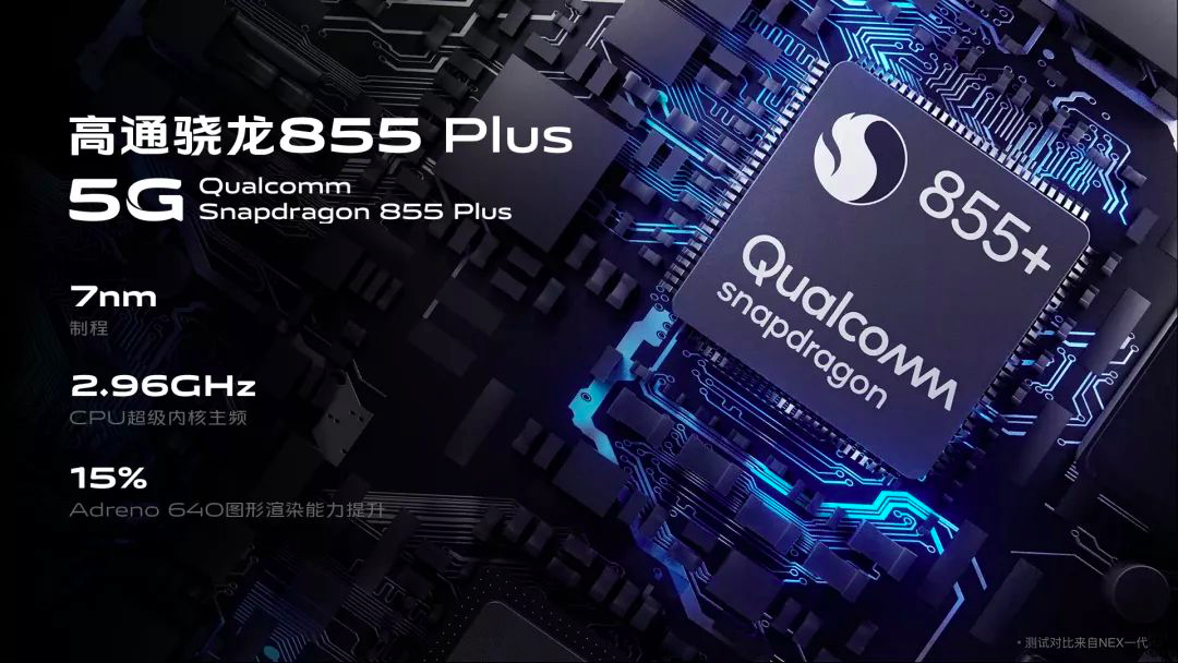 NEX 3 with Qualcomm Snapdragon 855 Plus