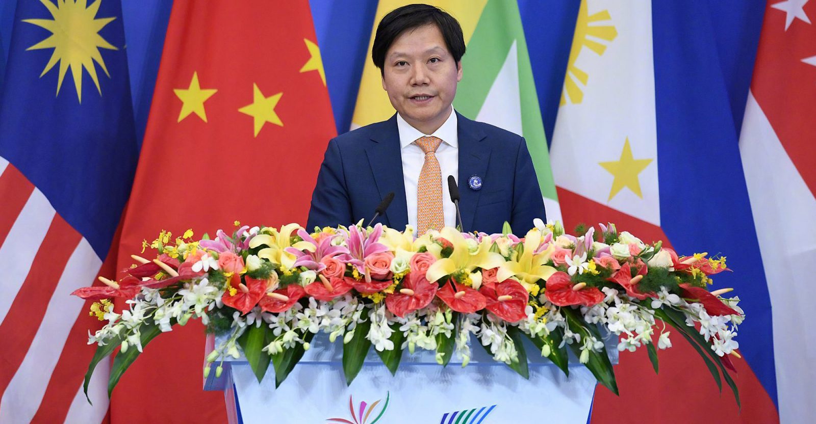 Lei Jun, chairman and CEO of Xiaomi, at the 16th China-ASEAN Expo