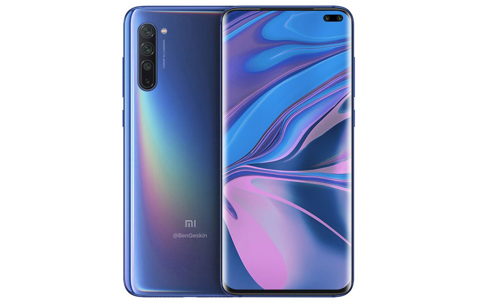 Xiaomi Mi 10 Pro render 