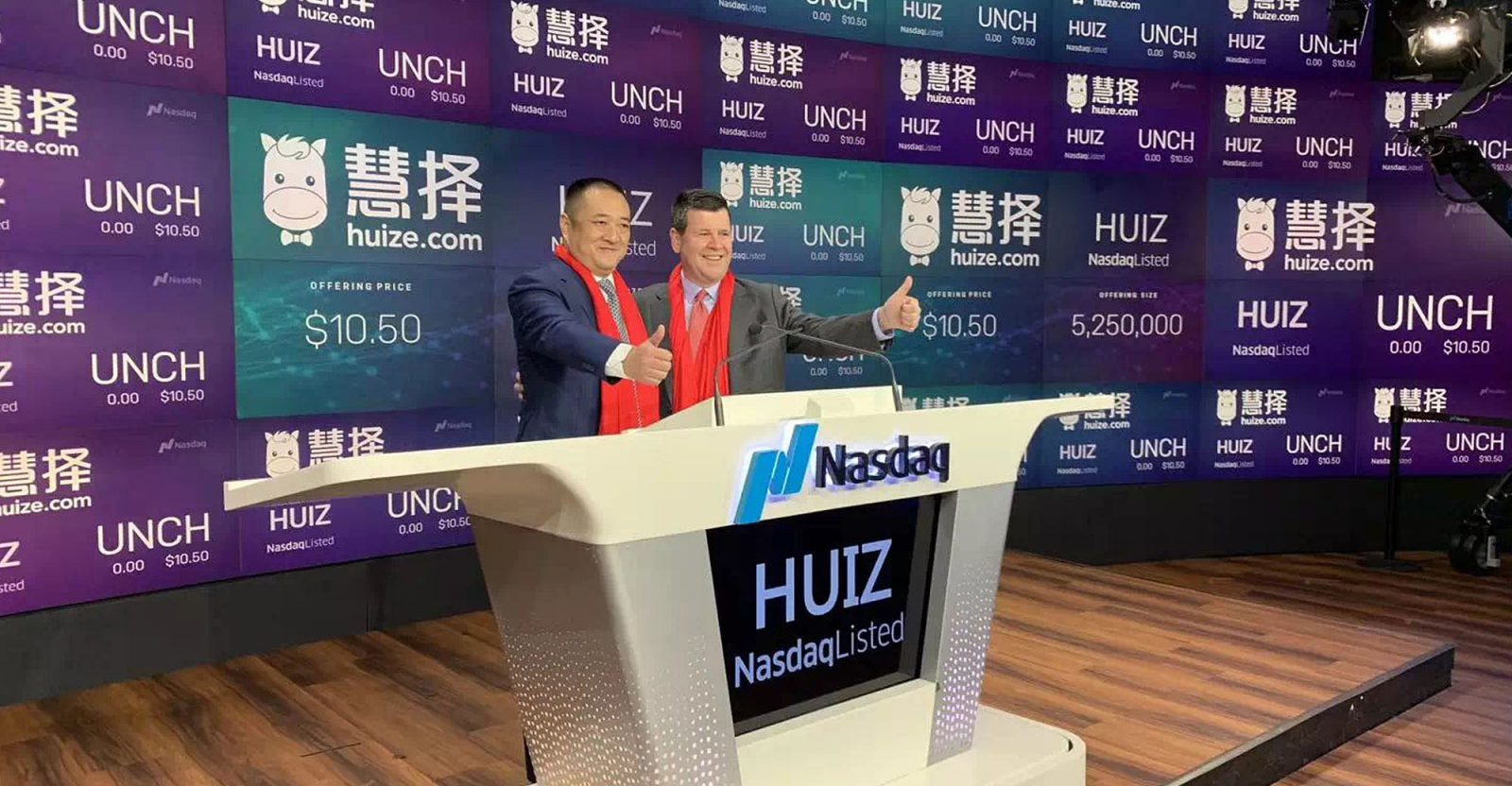 Online insurance company Huize listed on Nasdaq