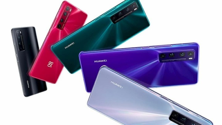 Huawei Nova 7 series smartphone colors