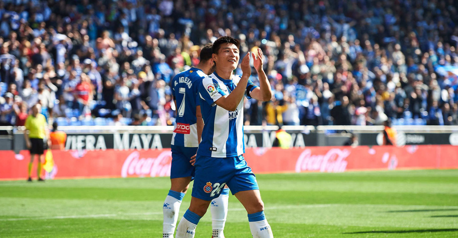 Chinese striker Wu Lei