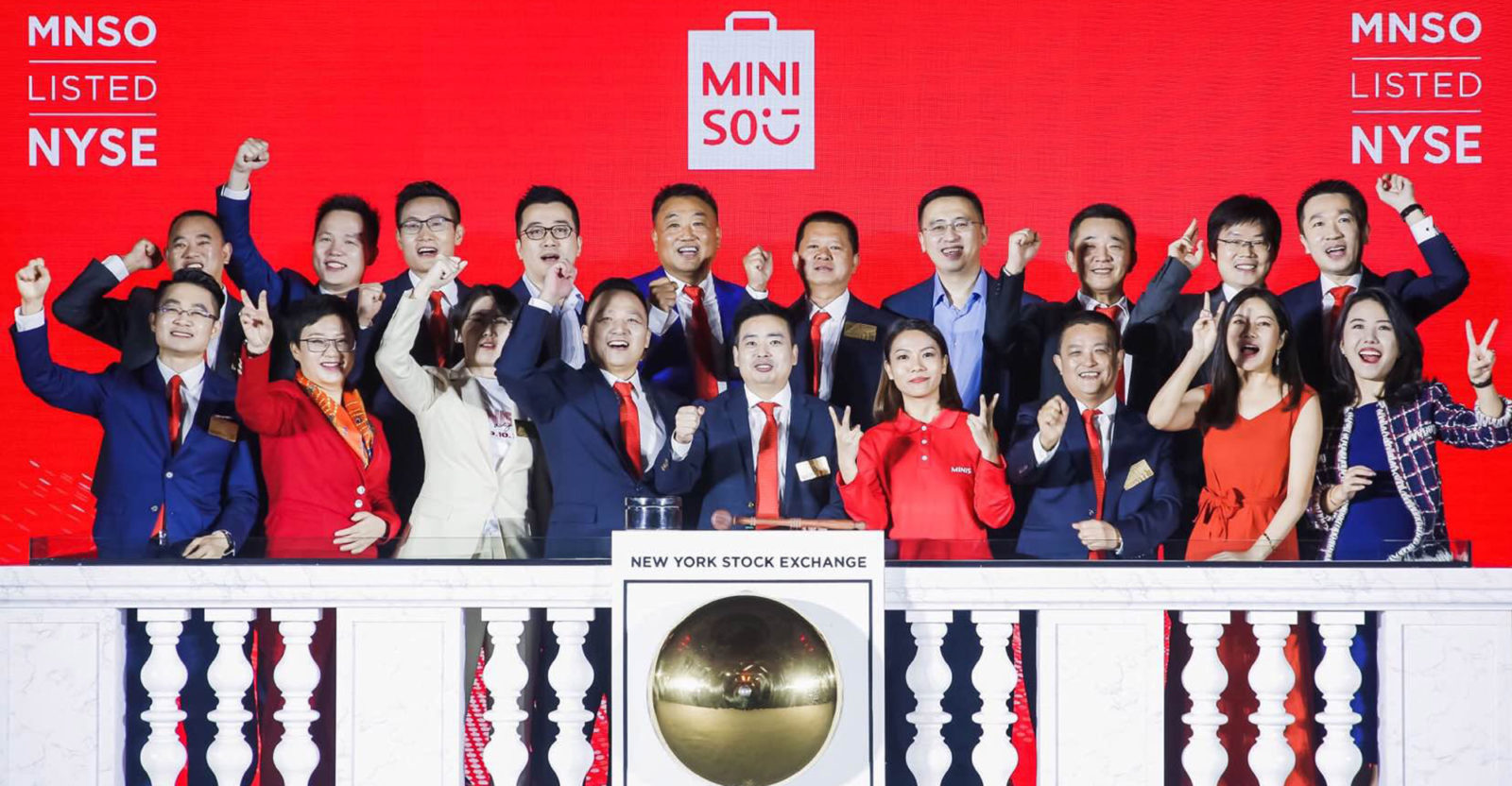 Miniso listed on NYSE