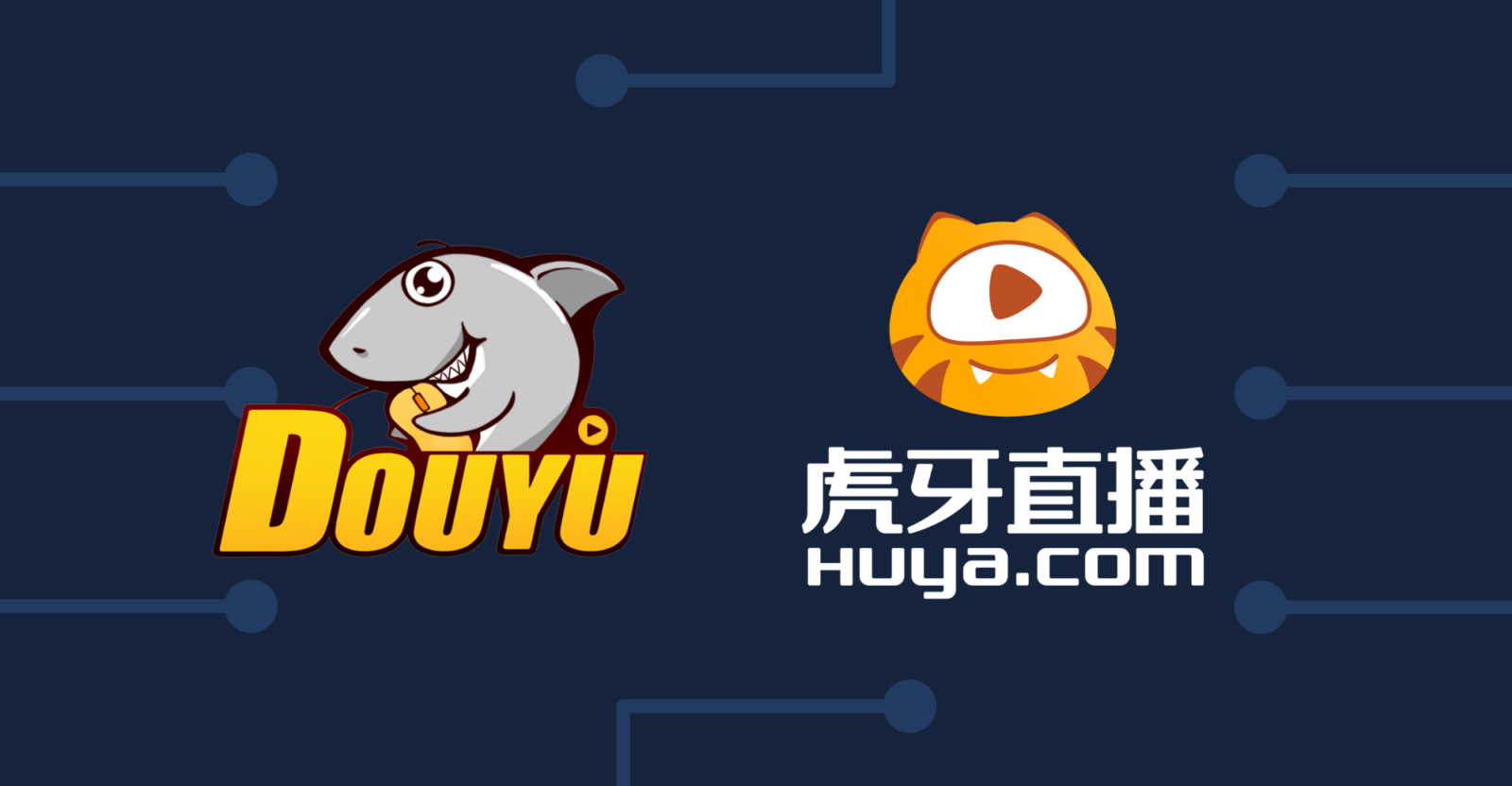 Huya and DouYu Merger Under Review for Anti-Monopoly Concerns