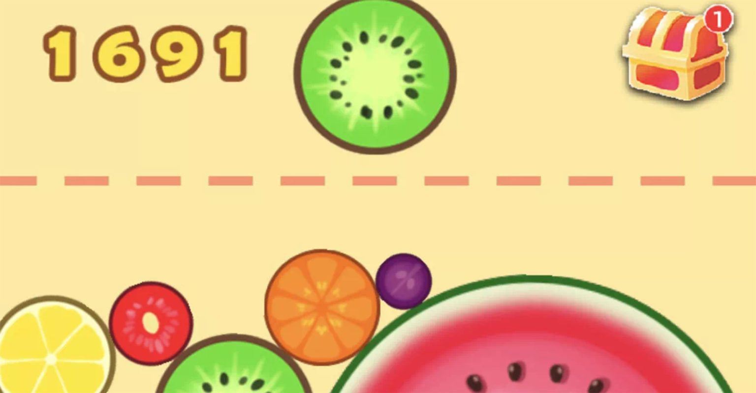 Fruit Merging Game Goes Viral on WeChat, Taking up Screening Time