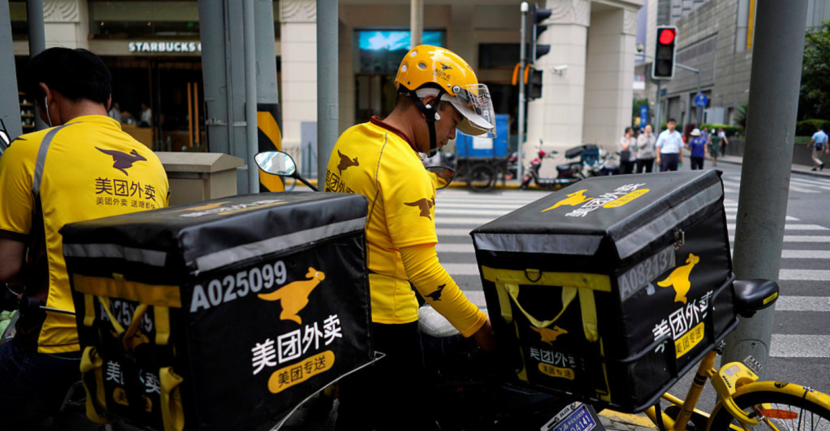 Meituan Riders Meituan Unveils Algorithm Rules for Food Delivery Order Allocation ...