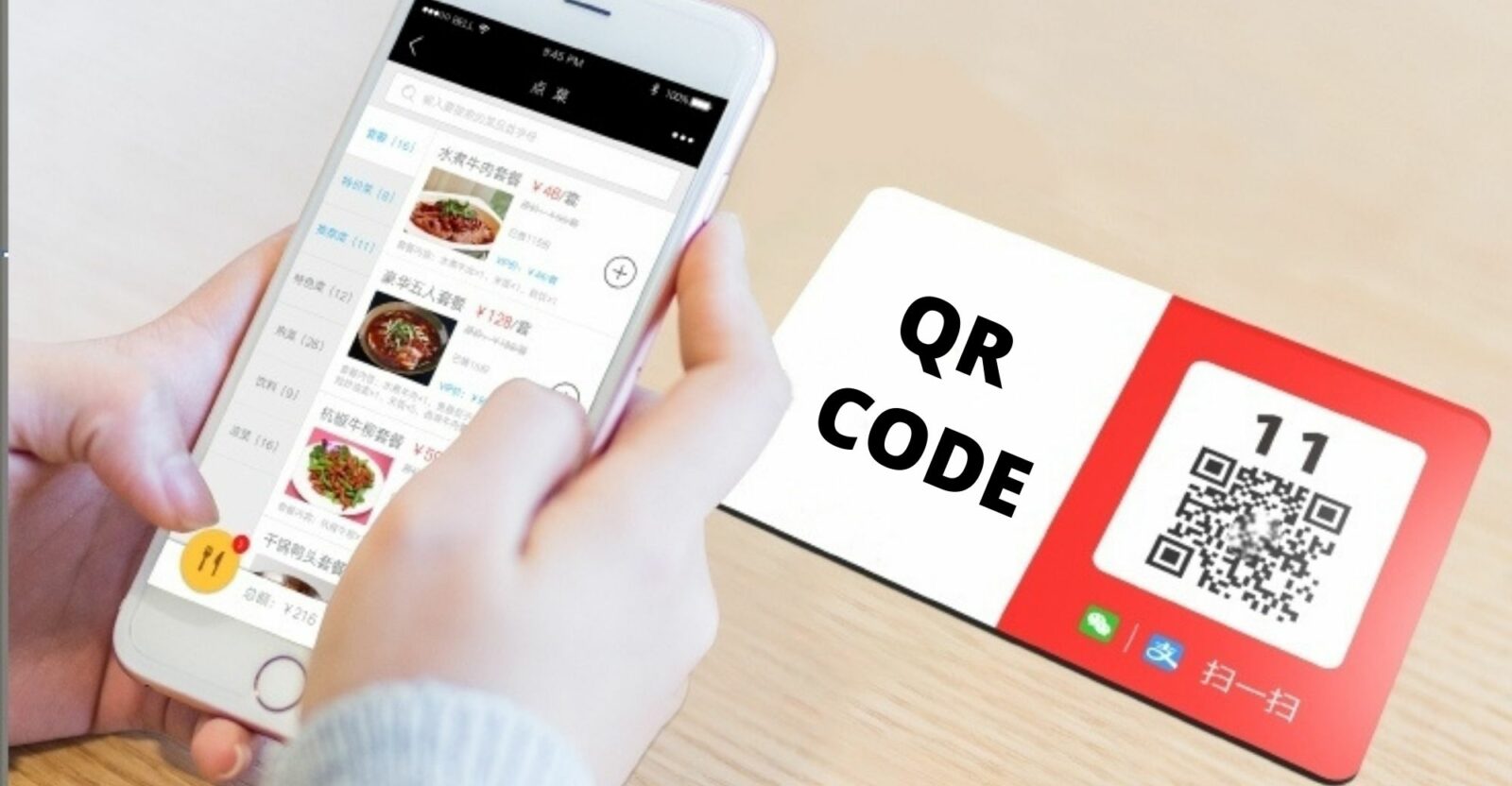 Digital menus