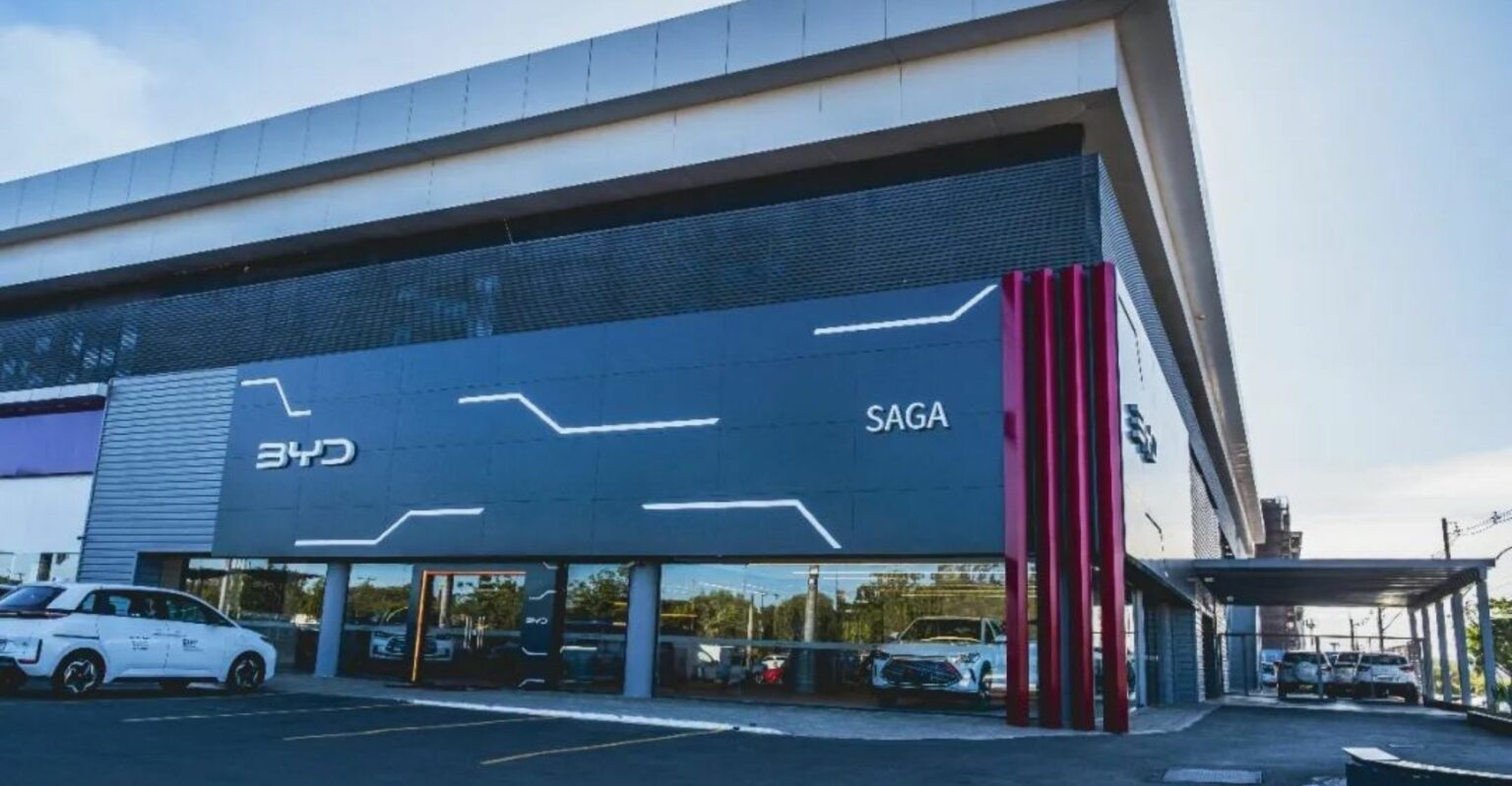 BYD and Brazilian Auto Dealer Saga Open First Store in Brasilia Pandaily